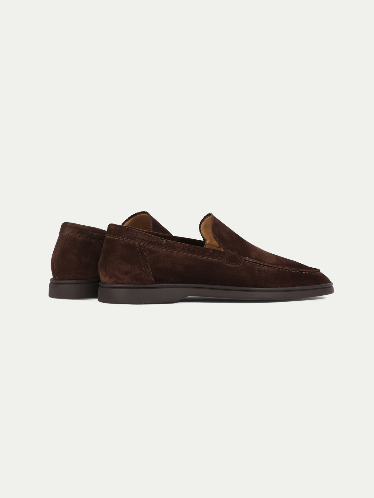 Chocolate Yacht Loafer with Lamb Shearling Footbed – Positano Life