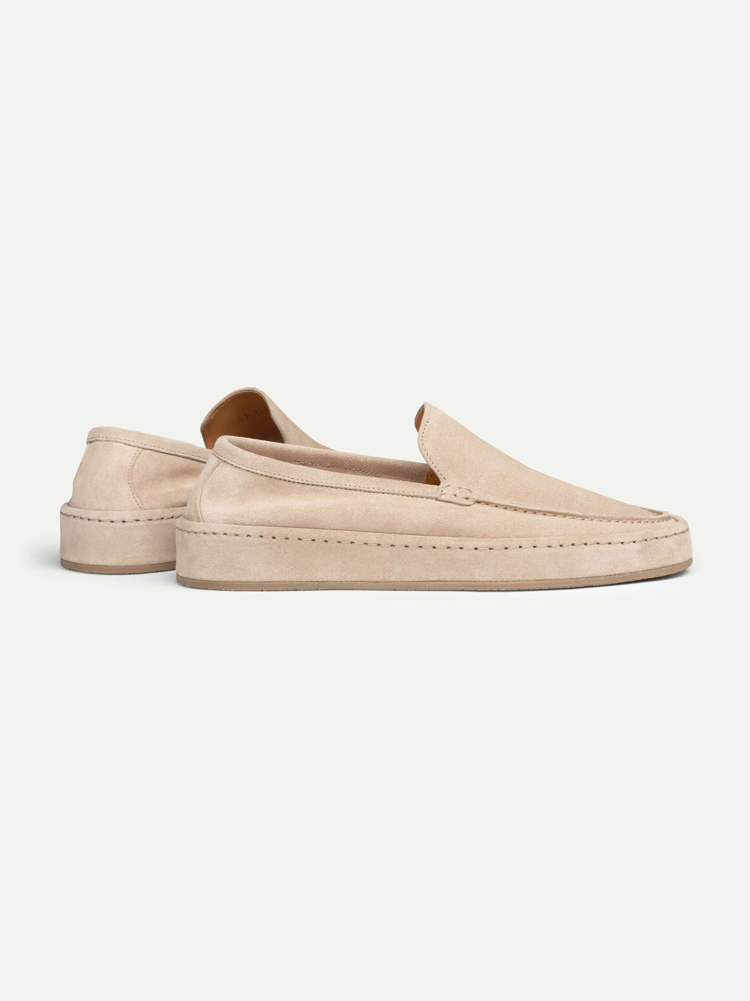 Lady Light Beige Voyager Loafer – Positano Life