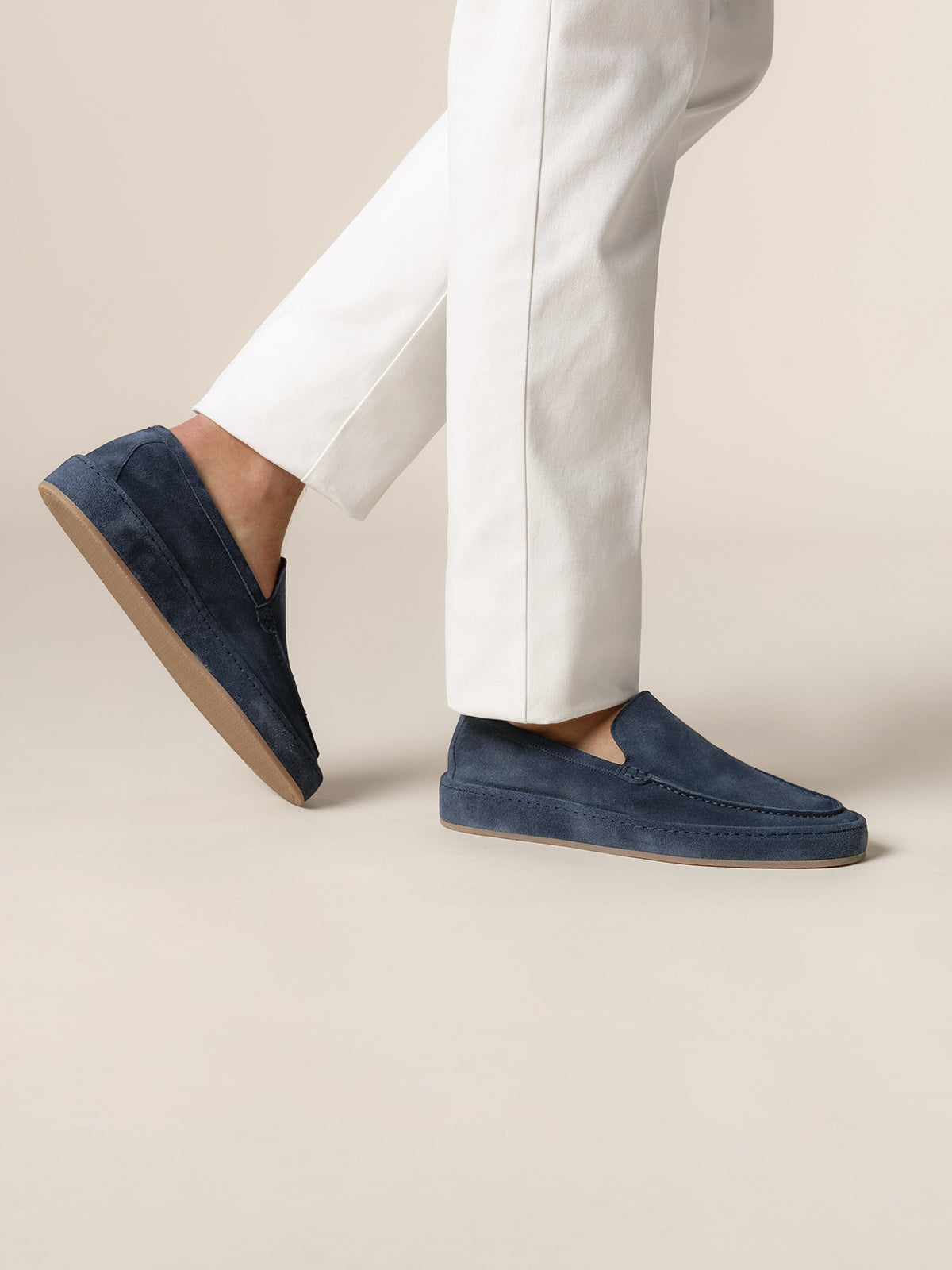 Steel Blue Voyager Loafer – Positano Life