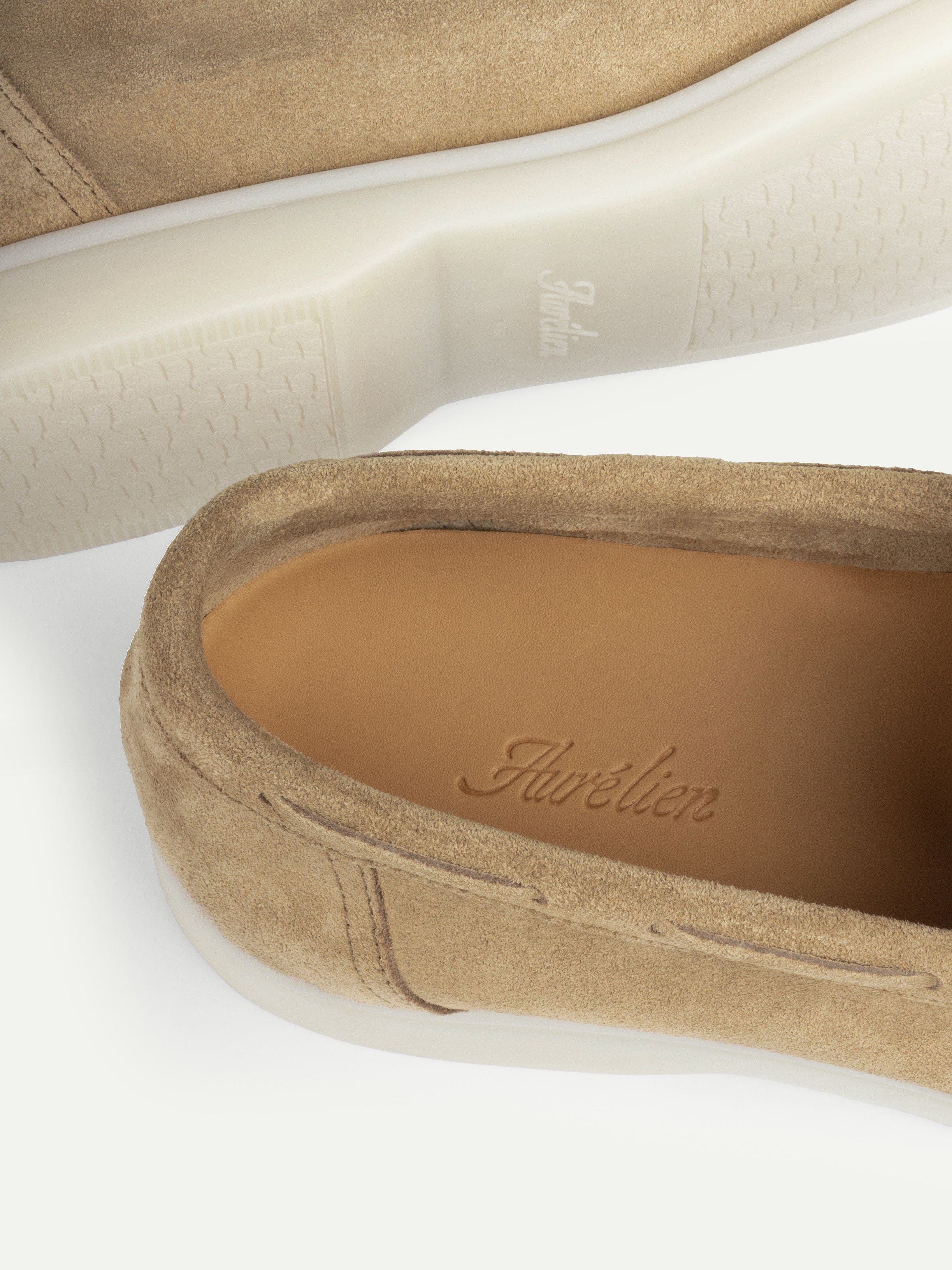 Dark Taupe Yacht Loafers – Positano Life