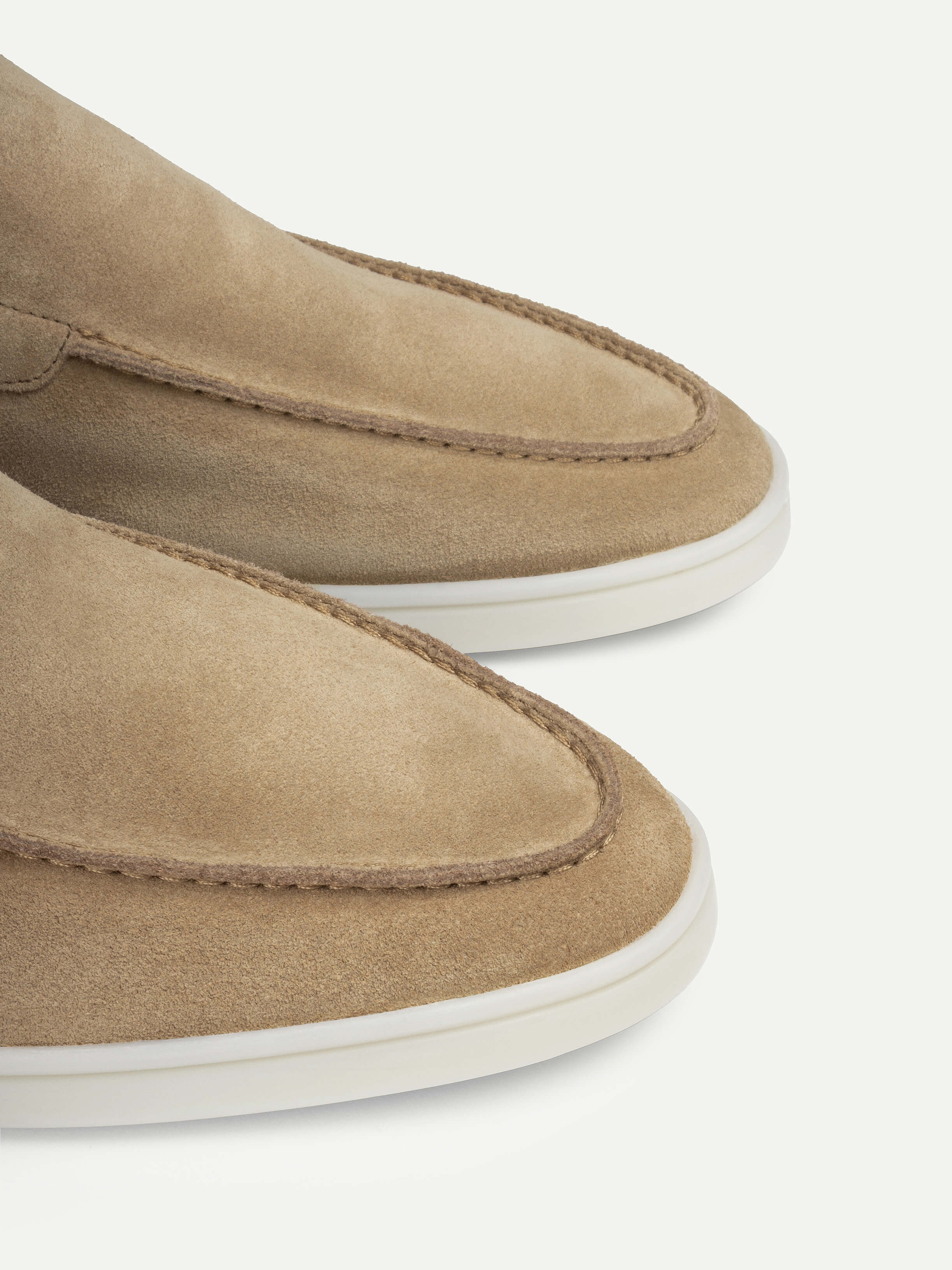 Dark Taupe Yacht Loafers – Positano Life
