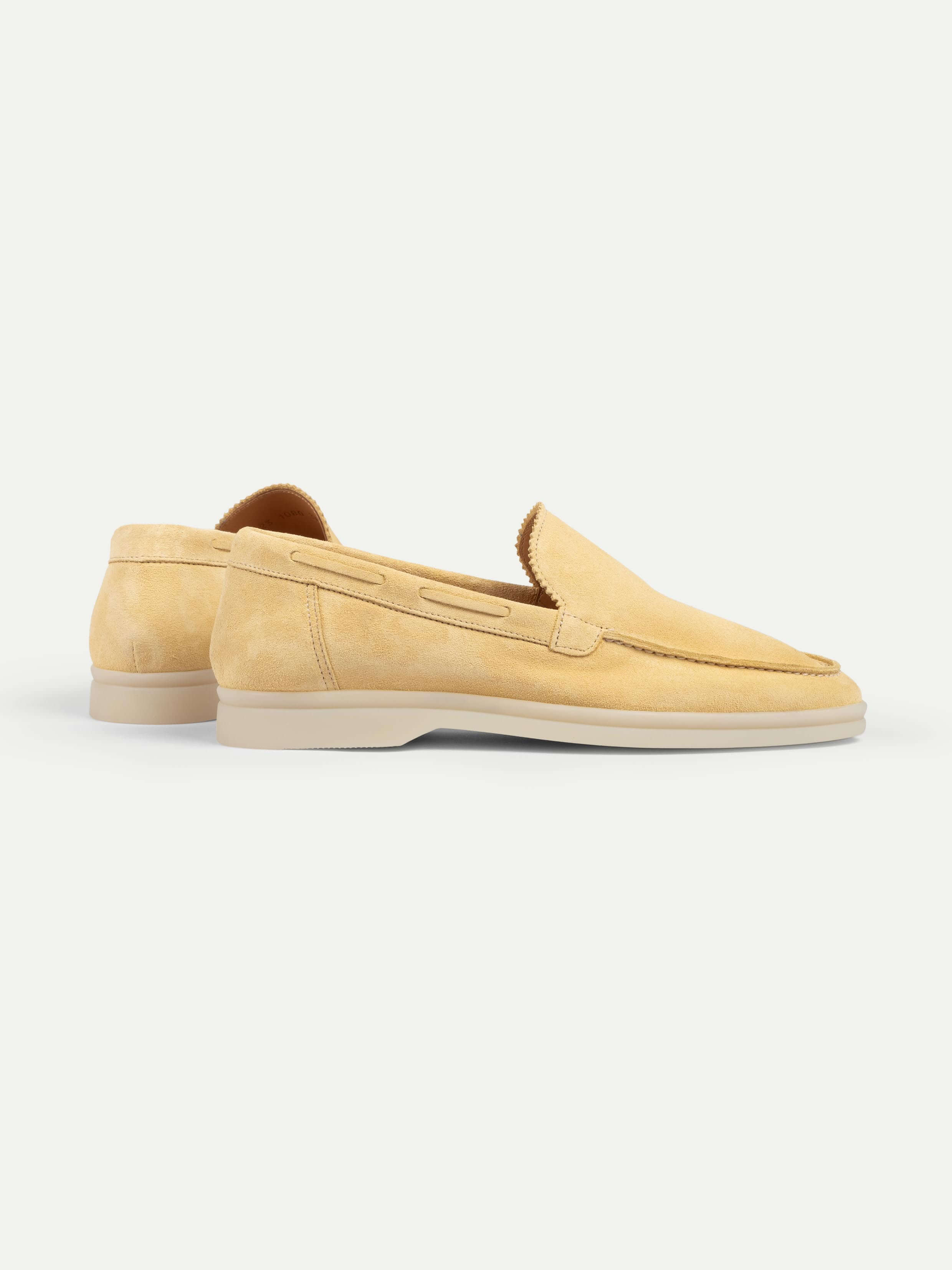 Lady Light Yellow Yacht Loafers – Positano Life