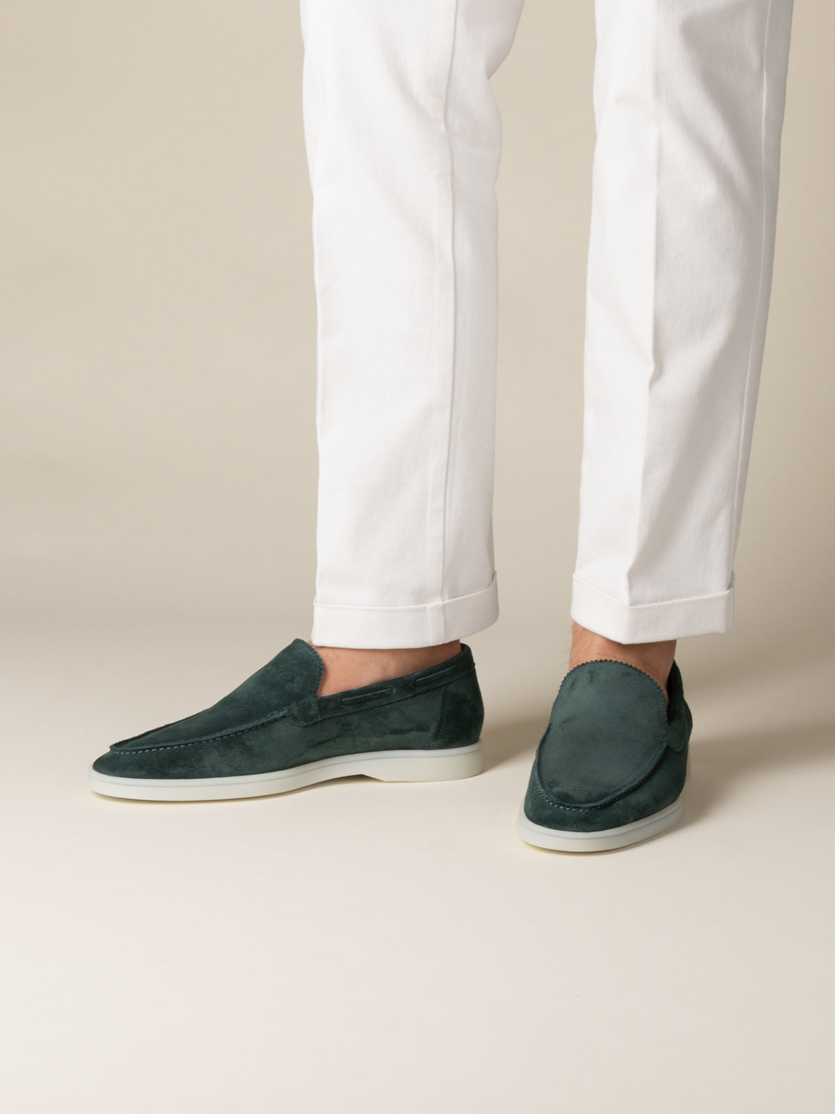 Forest Green Yacht Loafers – Positano Life