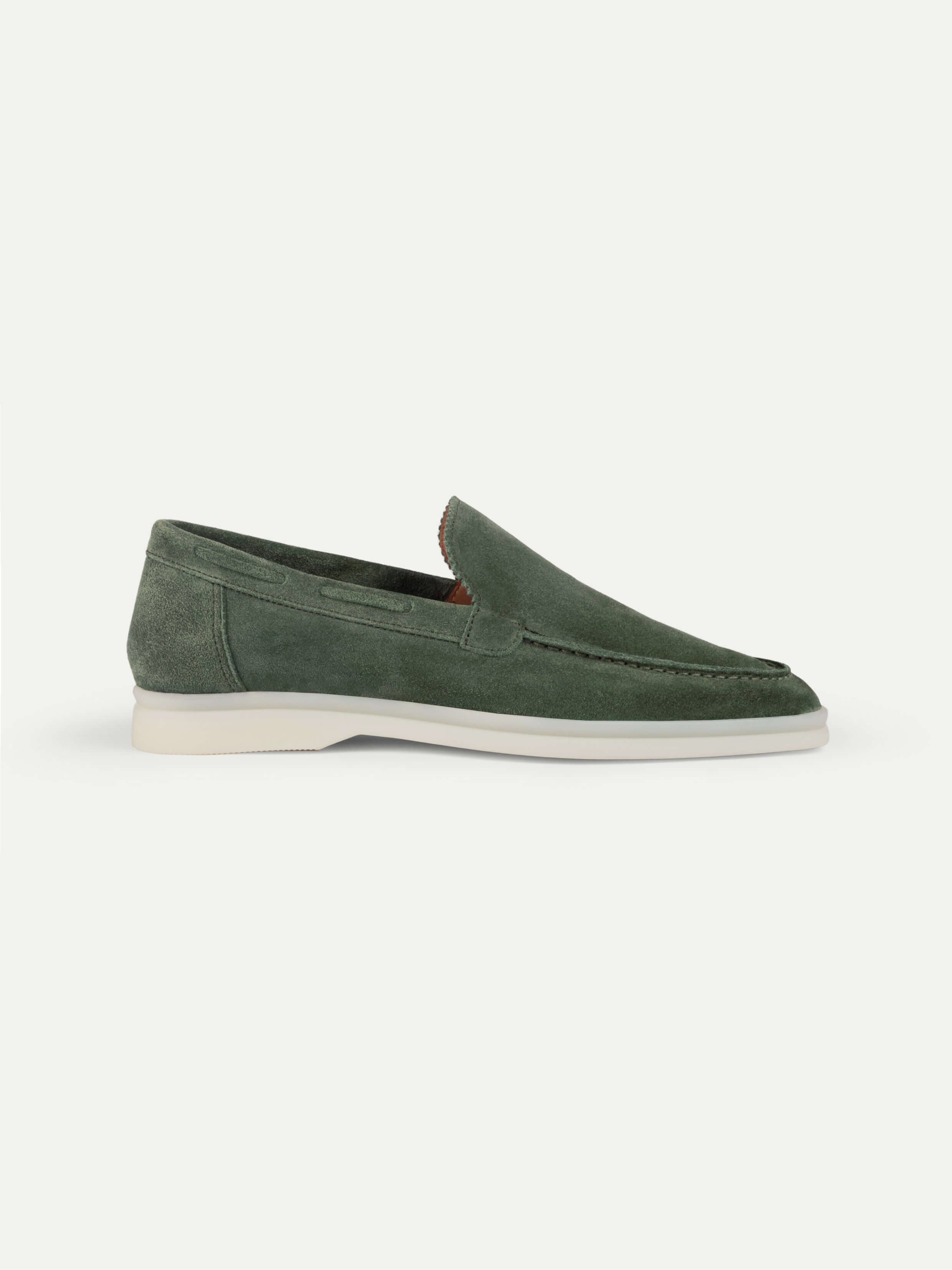 Lady Deep Forest Yacht Loafers – Positano Life