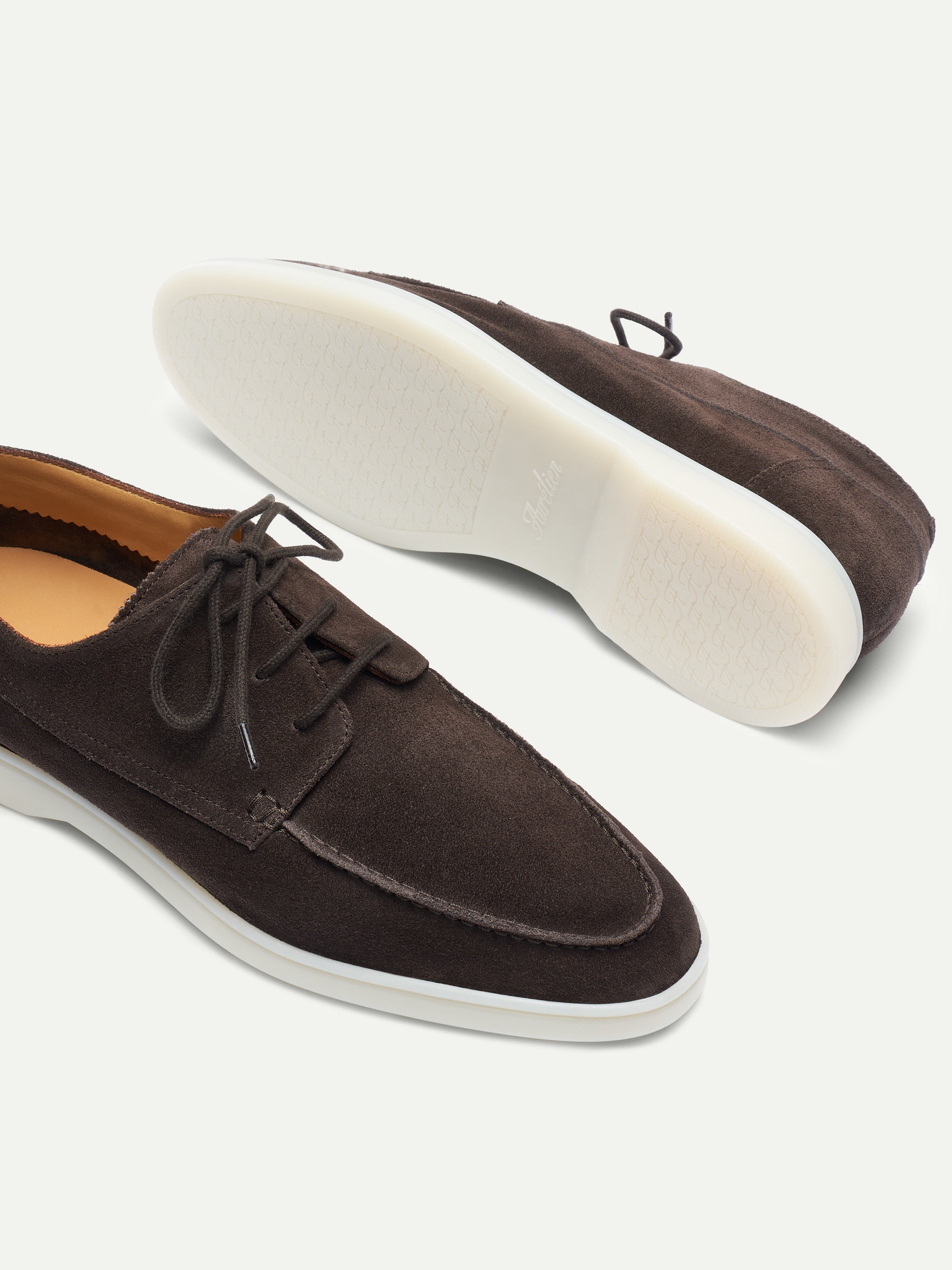 Warm Grey Boat Loafers – Positano Life