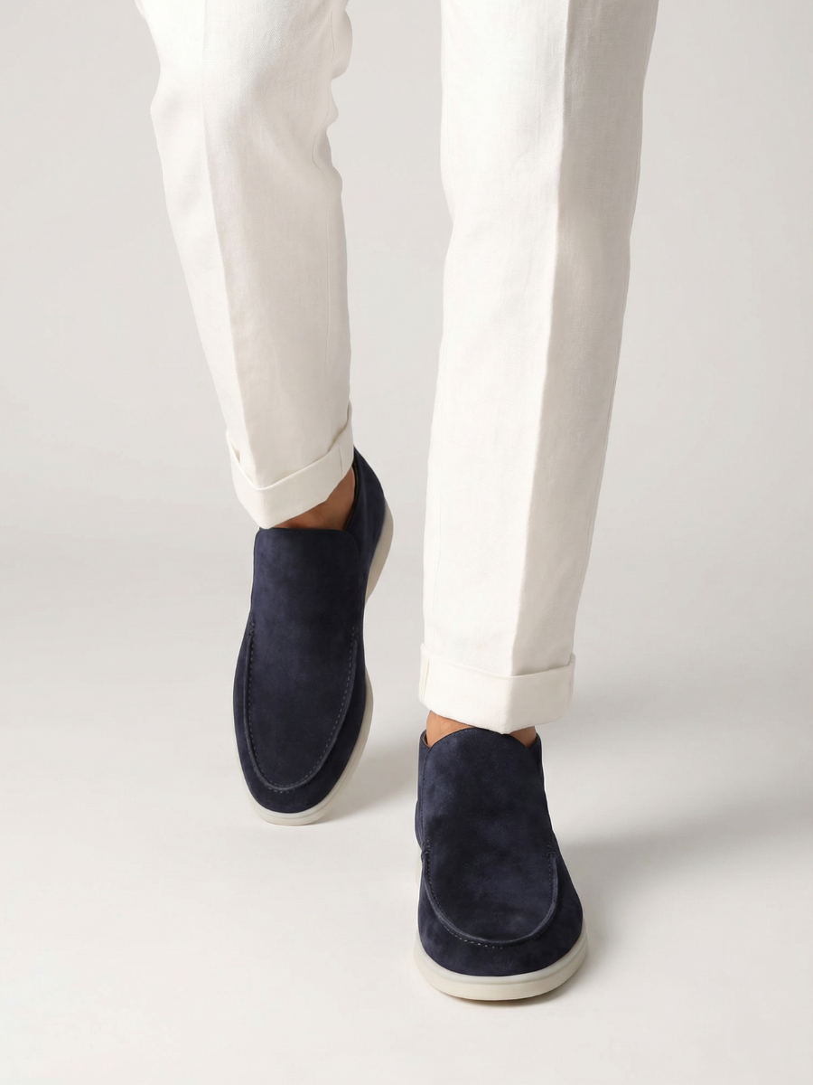 Navy City Loafer – Positano Life