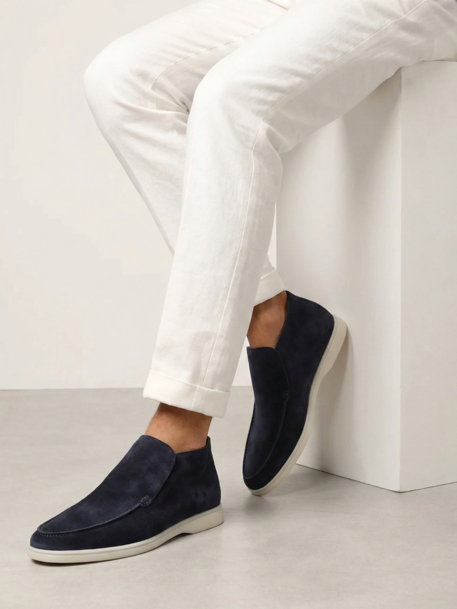 Navy City Loafer – Positano Life