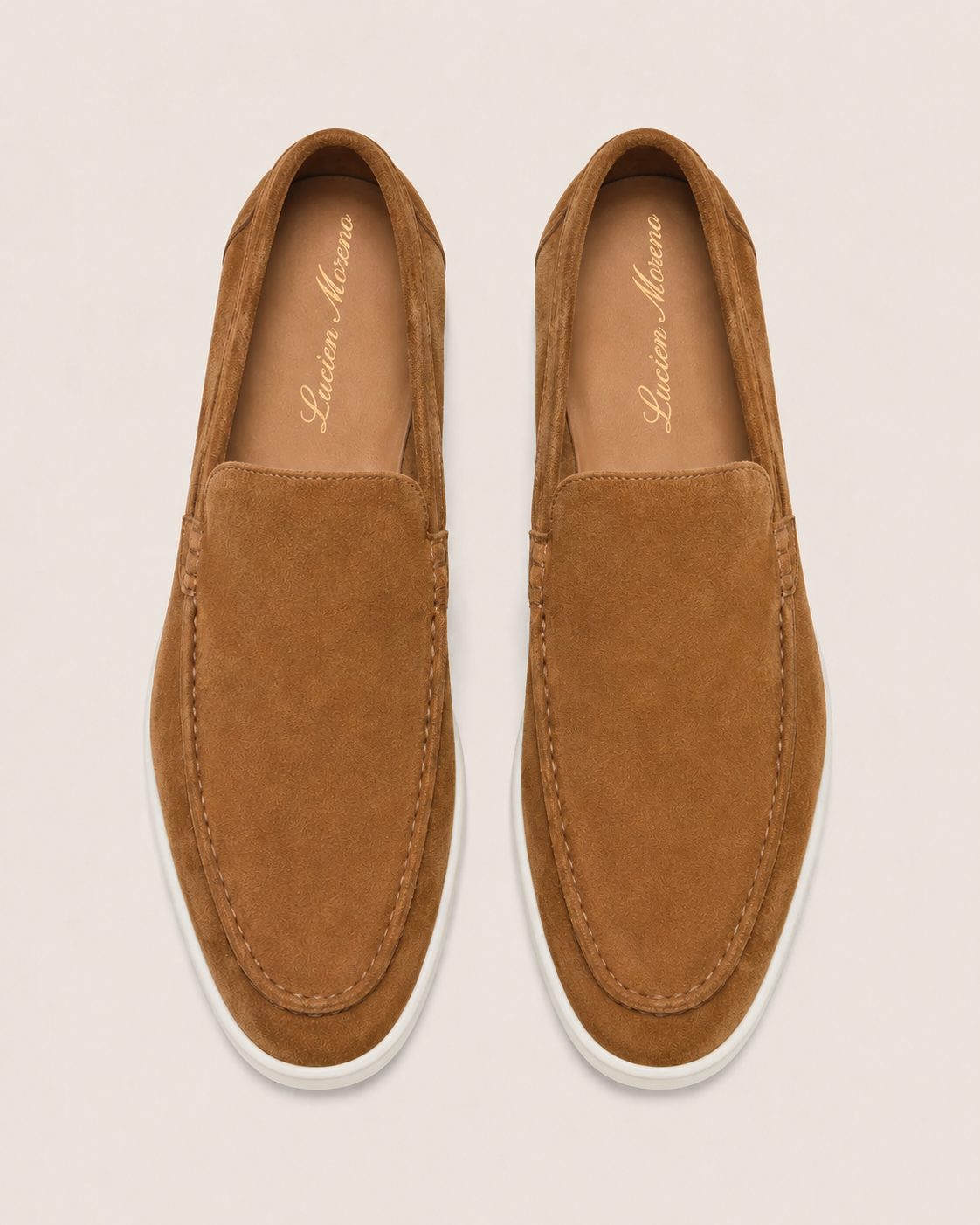 Moreno Suede Loafer Brown – Positano Life