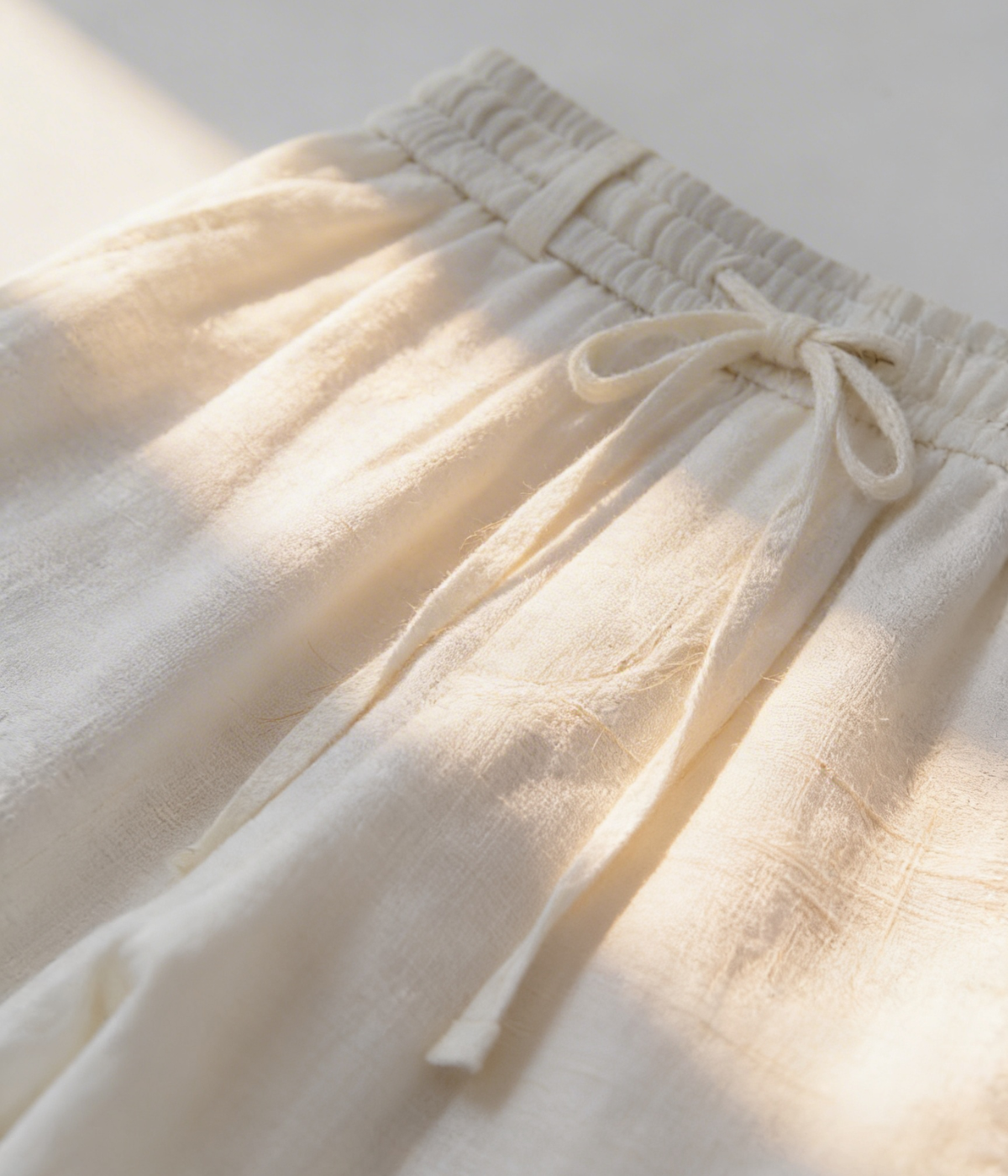 White Linen Trousers – Positano Life