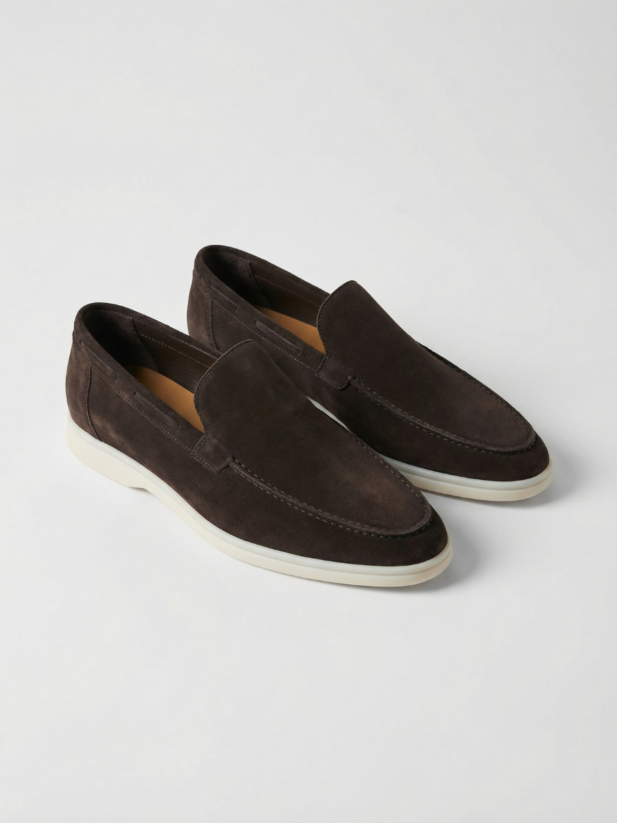 Warm Grey Yacht Loafers – Positano Life
