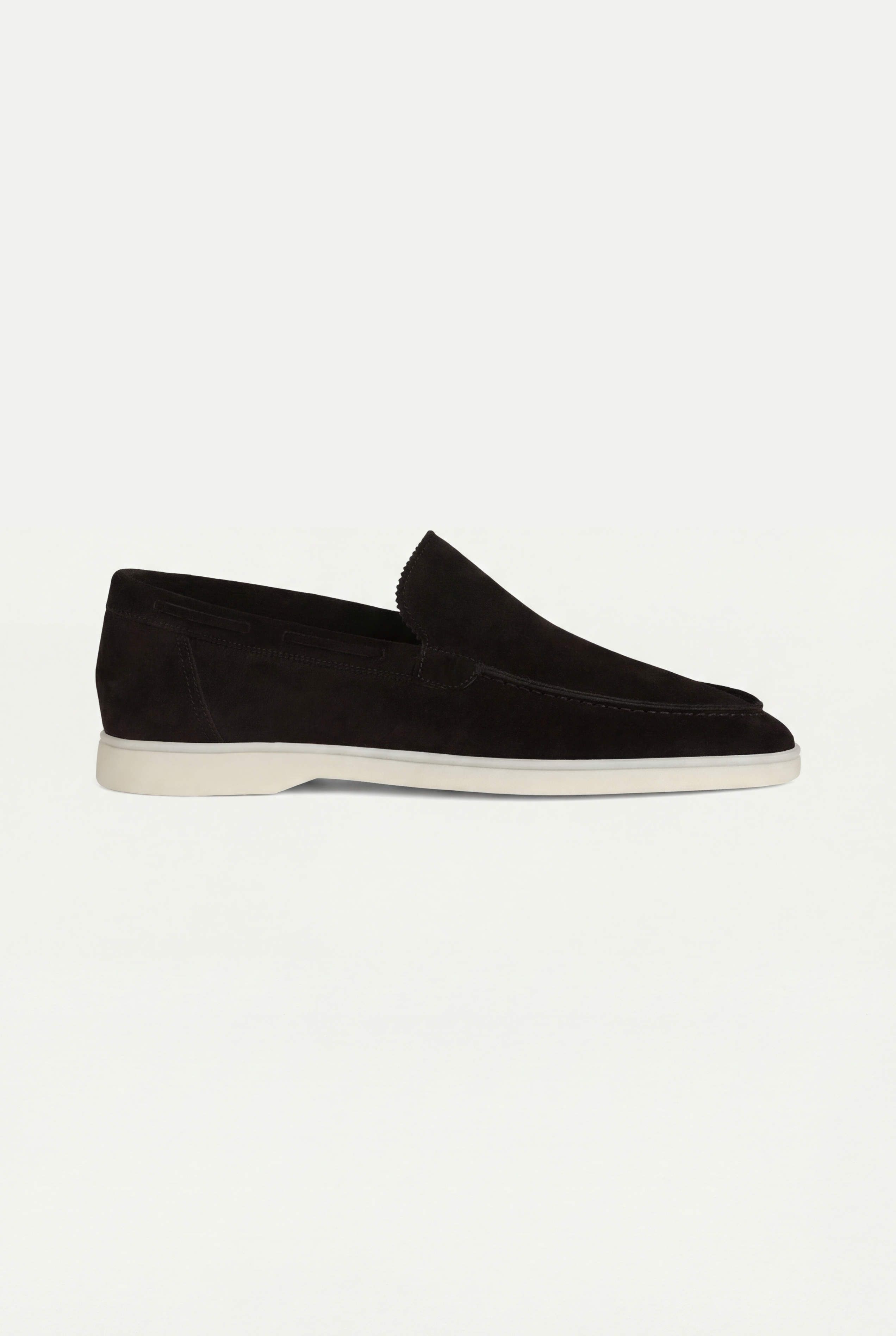 Moreno Classic Suede Loafer Black – Positano Life