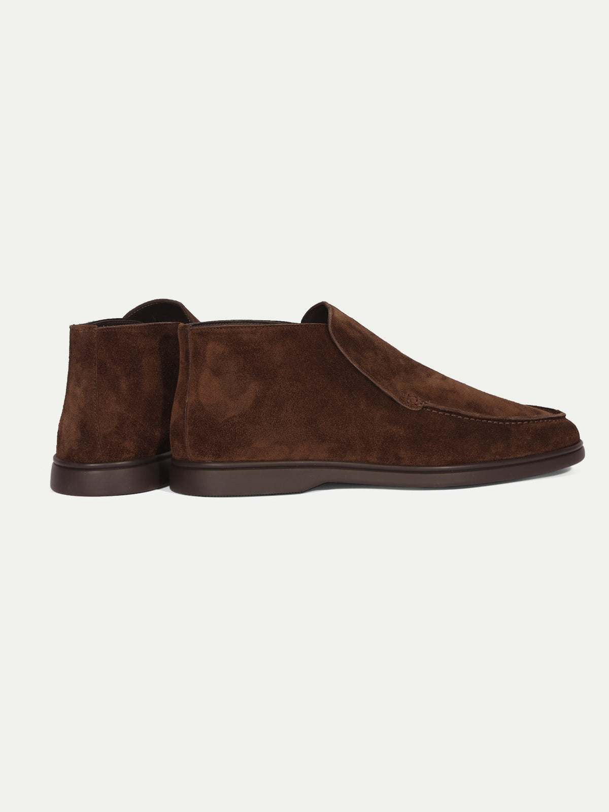 Chocolate City Loafer with Lamb Shearling Footbed – Positano Life
