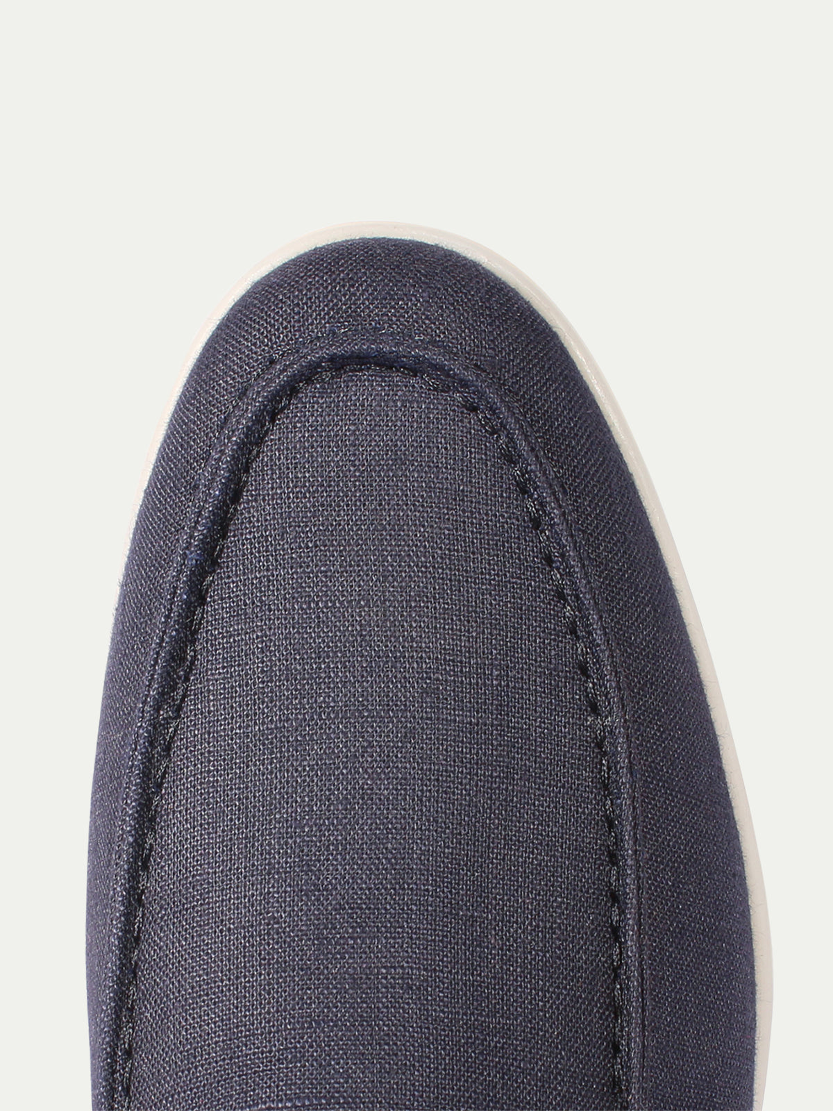 Navy Linen City Loafer – Positano Life
