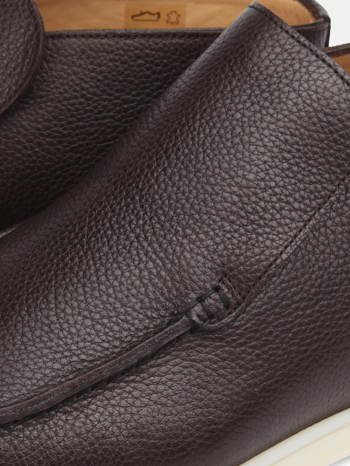 Dark Brown Grain City Loafer – Positano Life