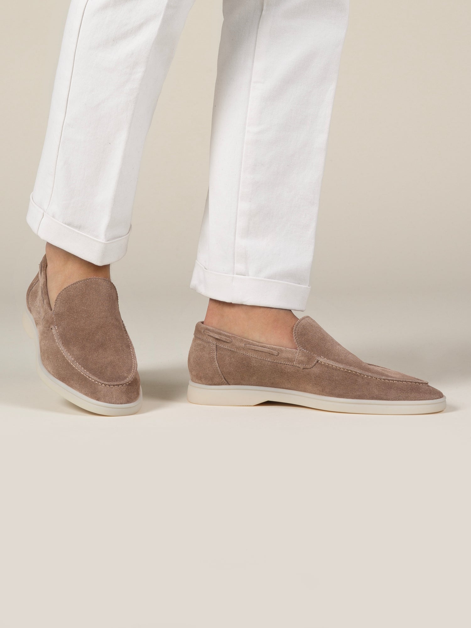 Classic Beige Yacht Loafers – Positano Life
