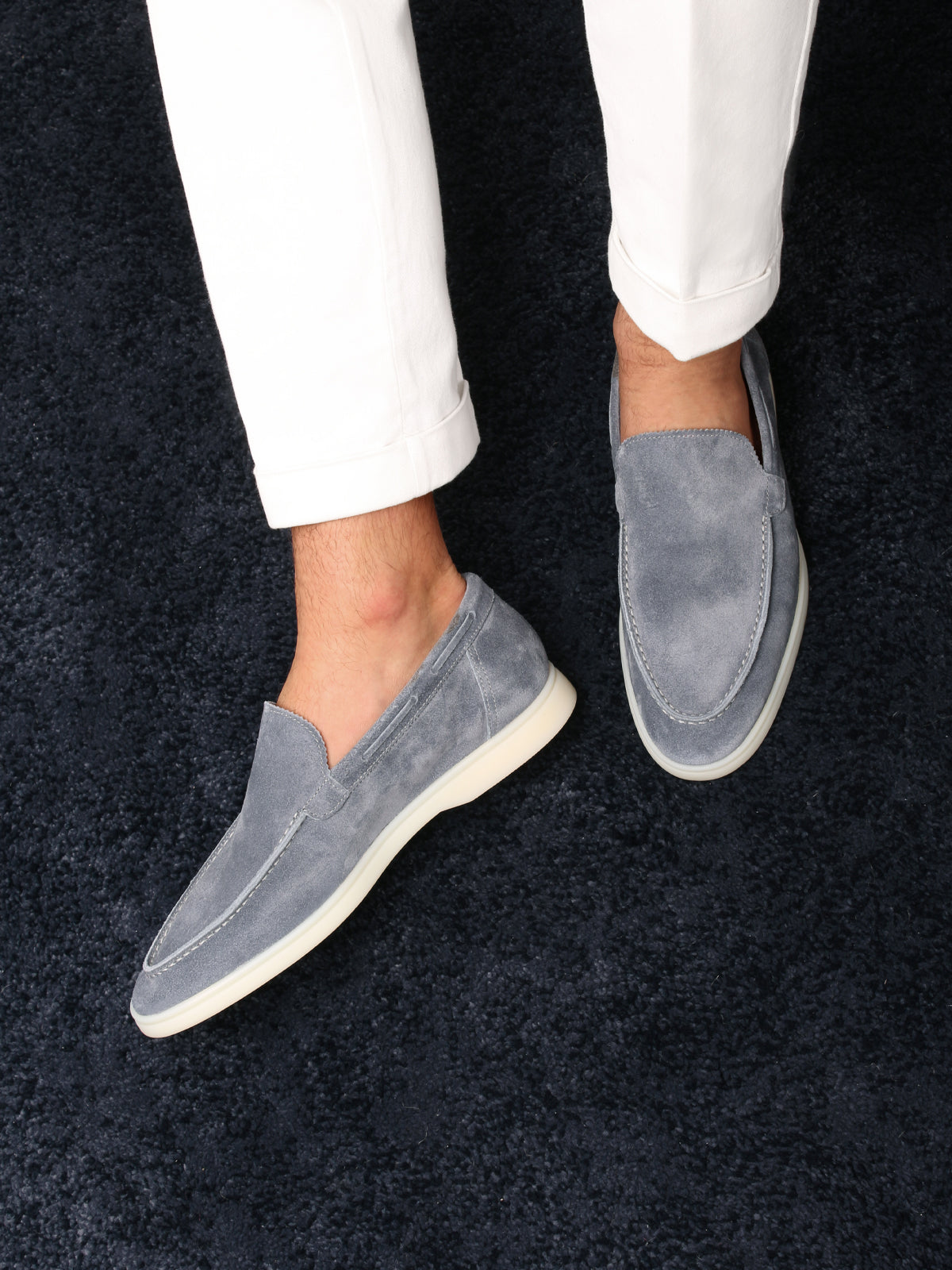 Light Blue Yacht Loafers – Positano Life