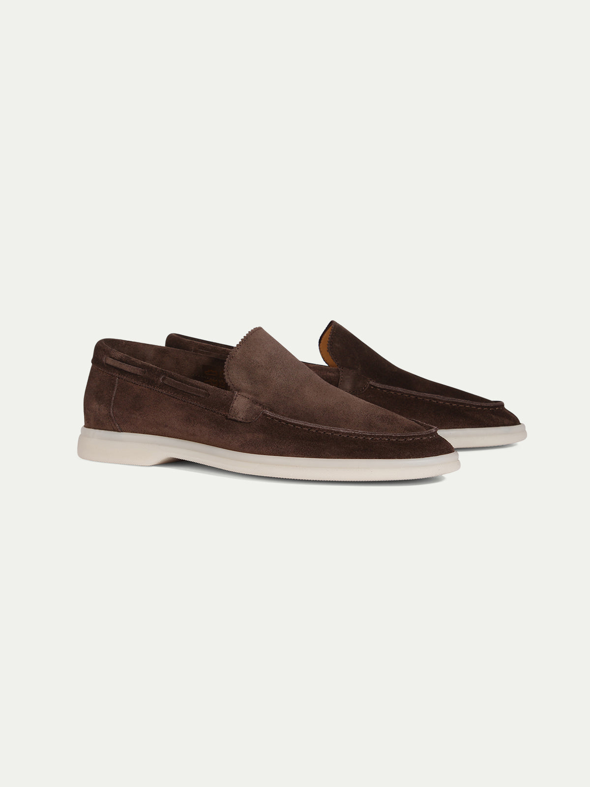 Lady Warm Grey Yacht Loafers – Positano Life
