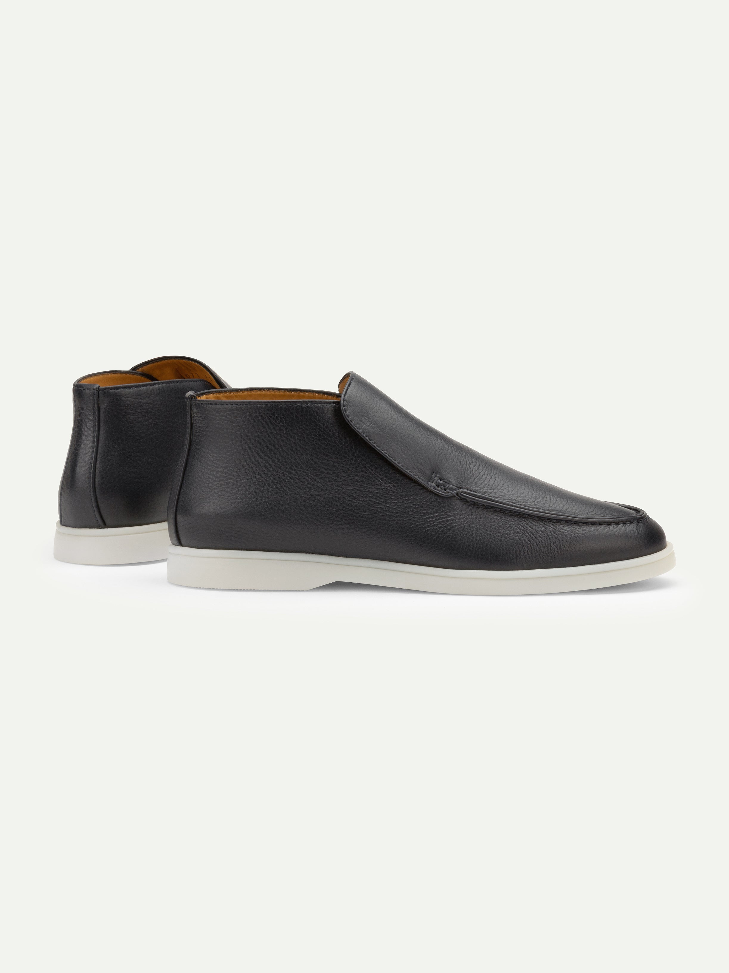 Navy Grain City Loafer – Positano Life
