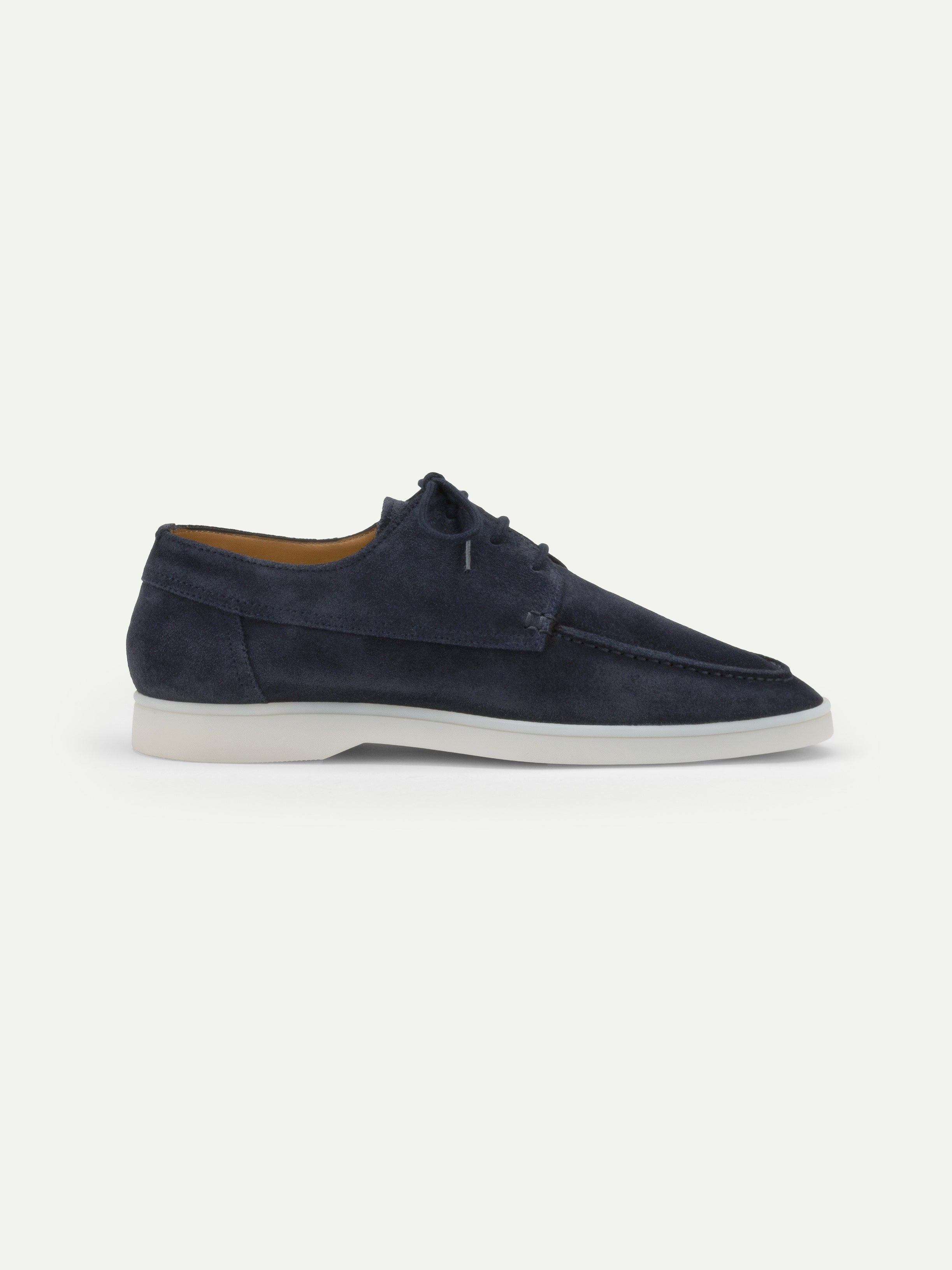 Lady Dark Navy Boat Loafers – Positano Life