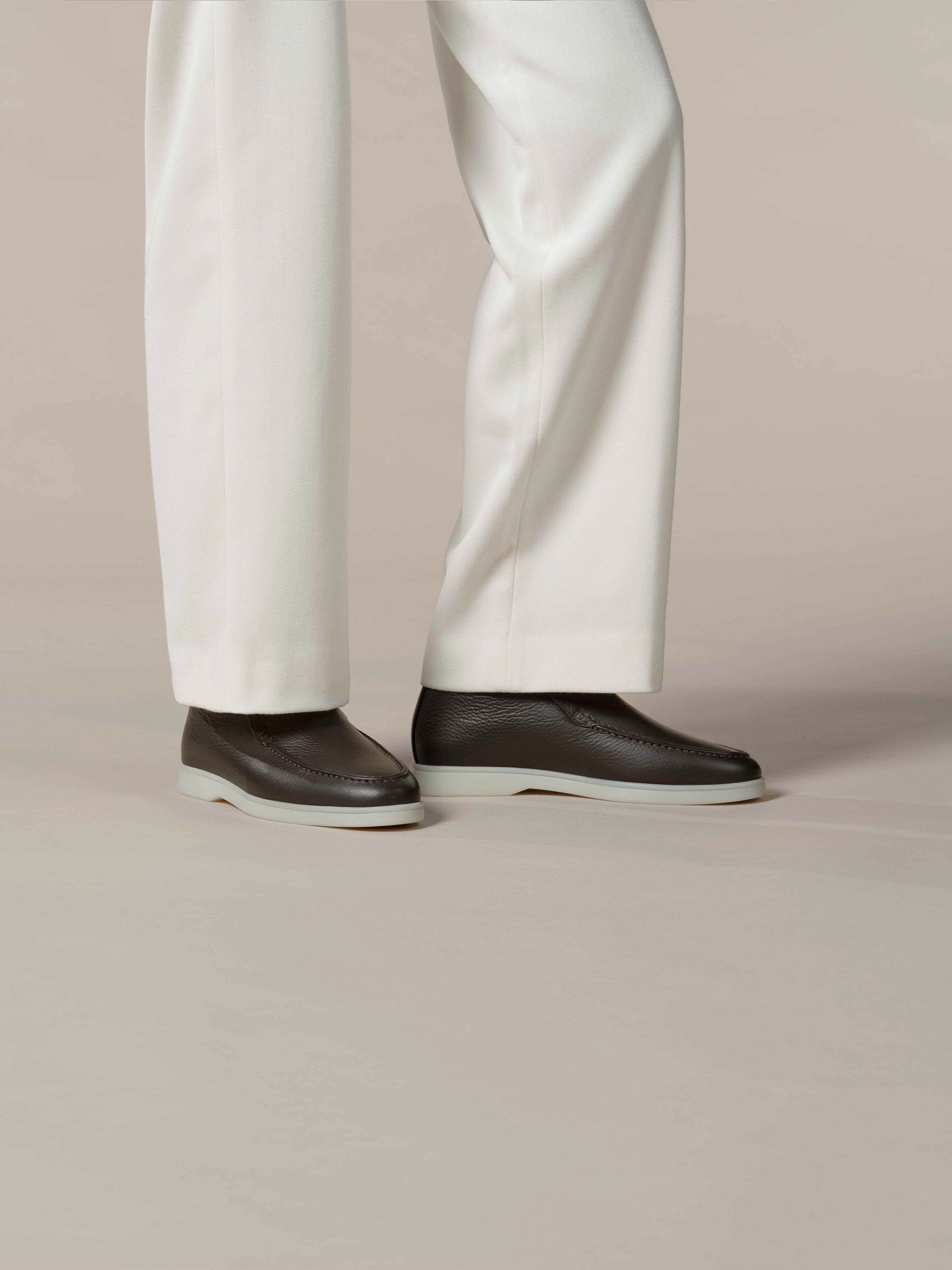 Lady Brown Grain City Loafer – Positano Life