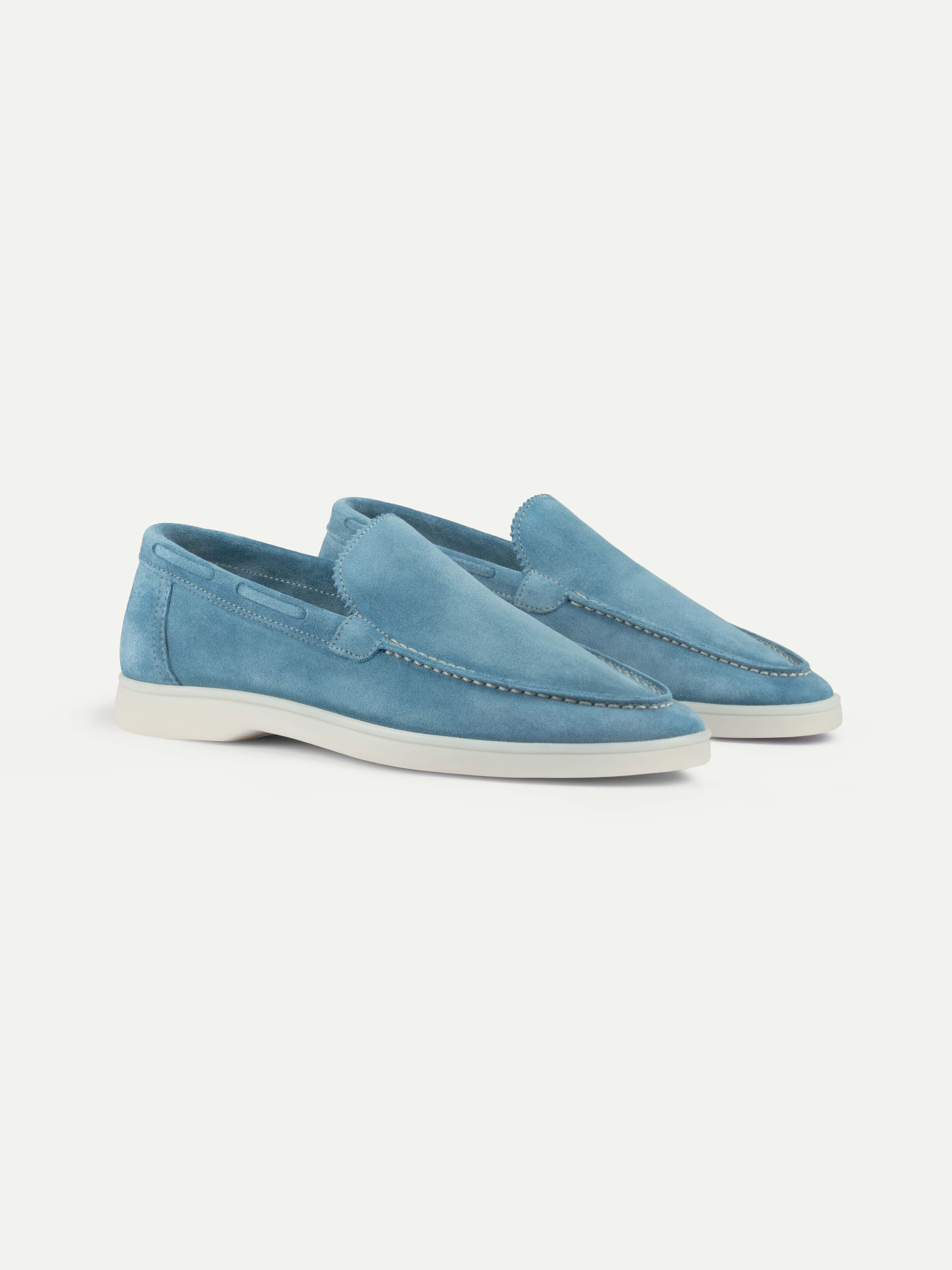Lady Aegean Blue Yacht Loafers – Positano Life
