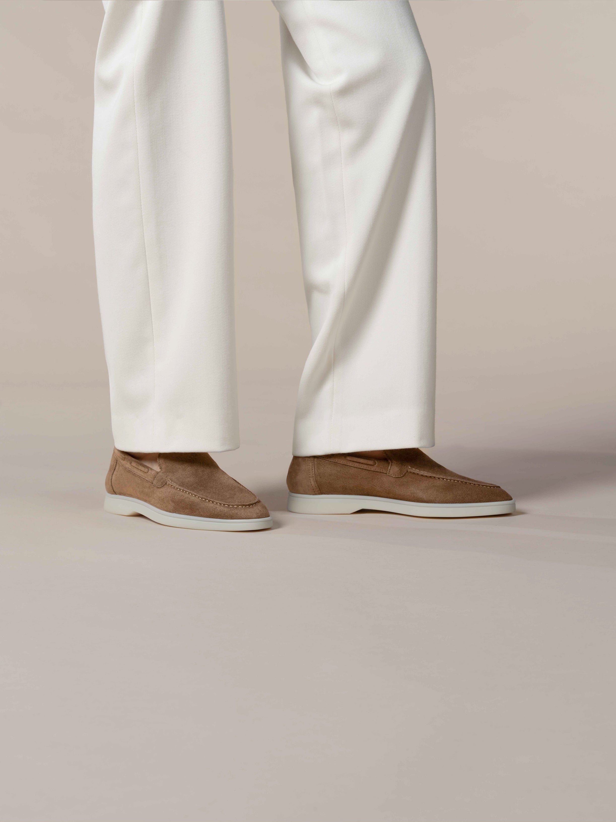 Lady Camel Yacht Loafers – Positano Life