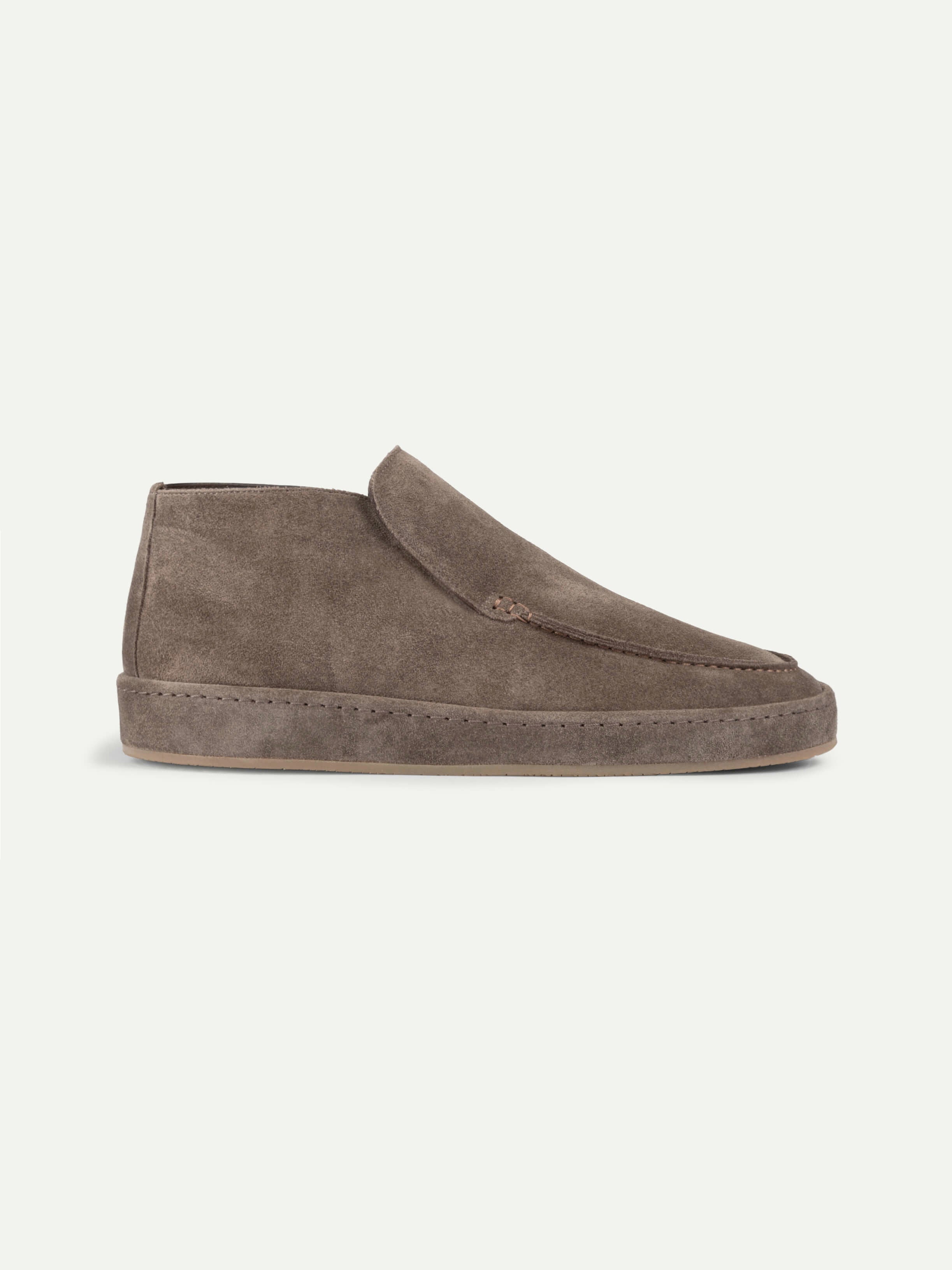 Ash Grey Voyager City Loafer with Fur – Positano Life