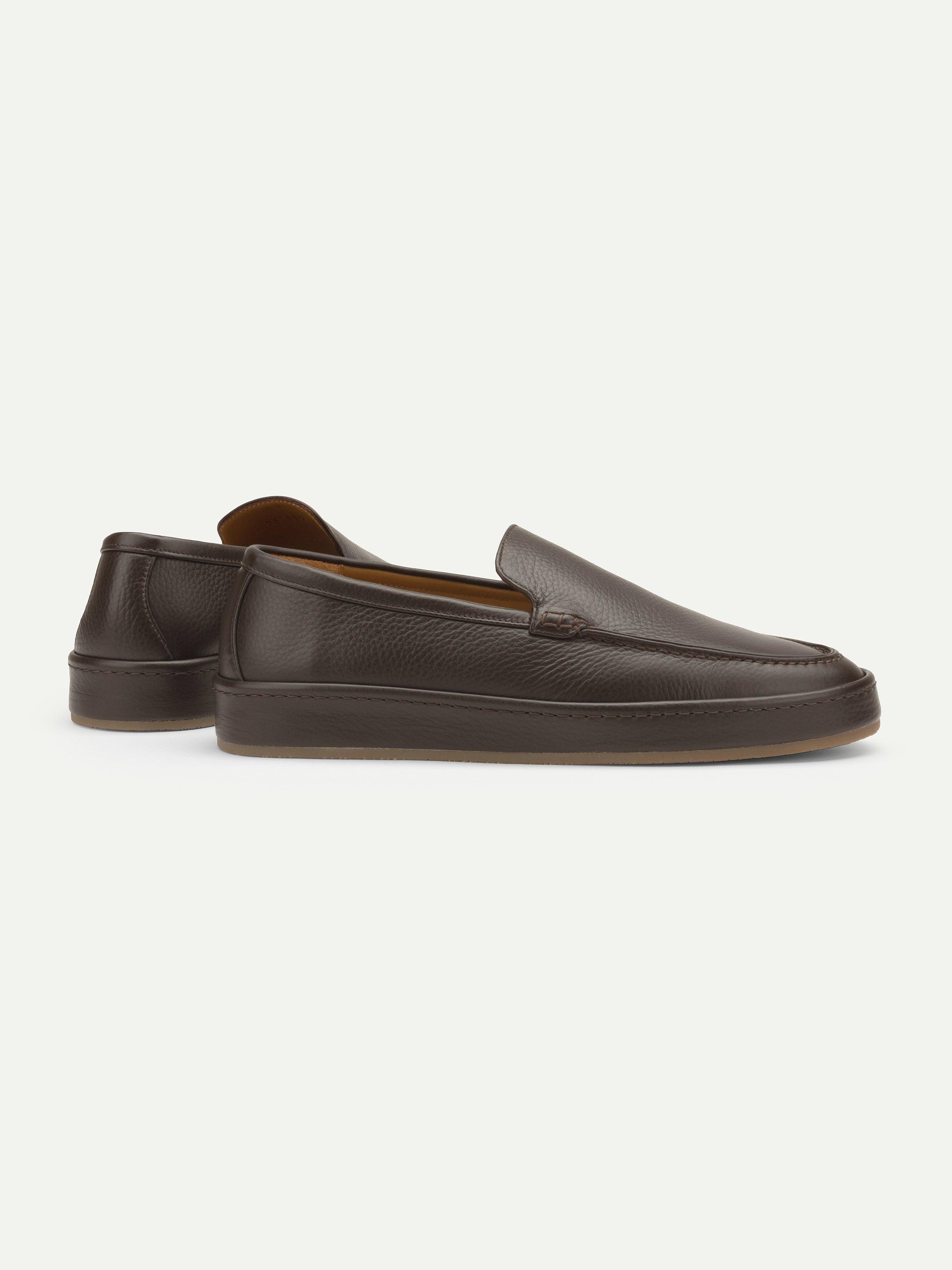 Brown Grain Voyager Loafer – Positano Life