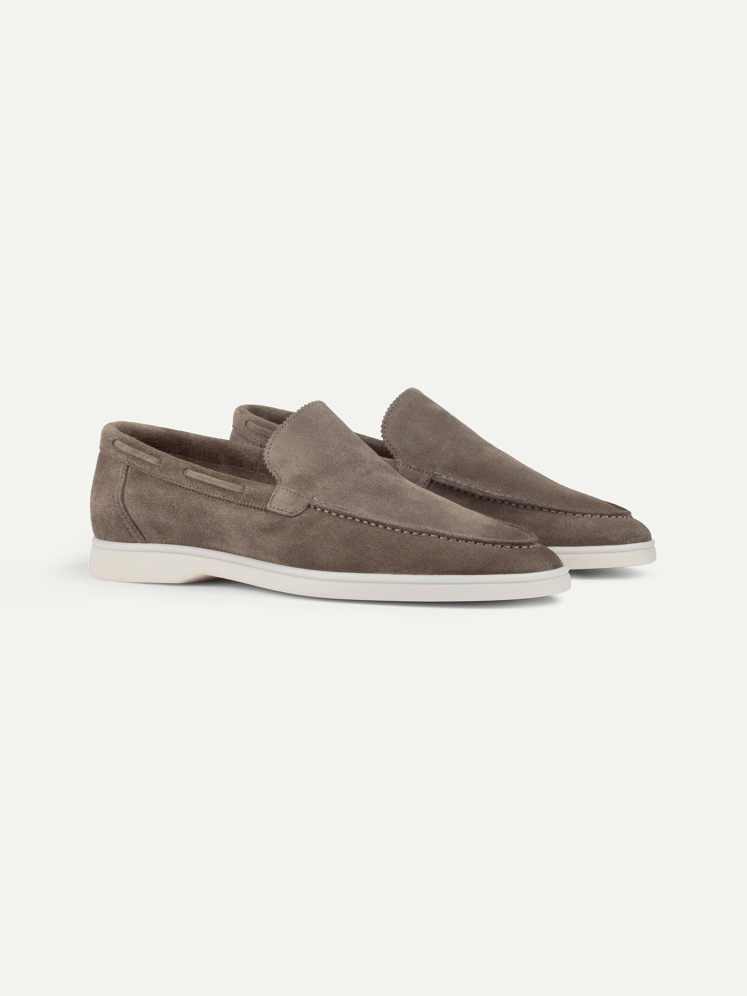 Ash Grey Yacht Loafers – Positano Life