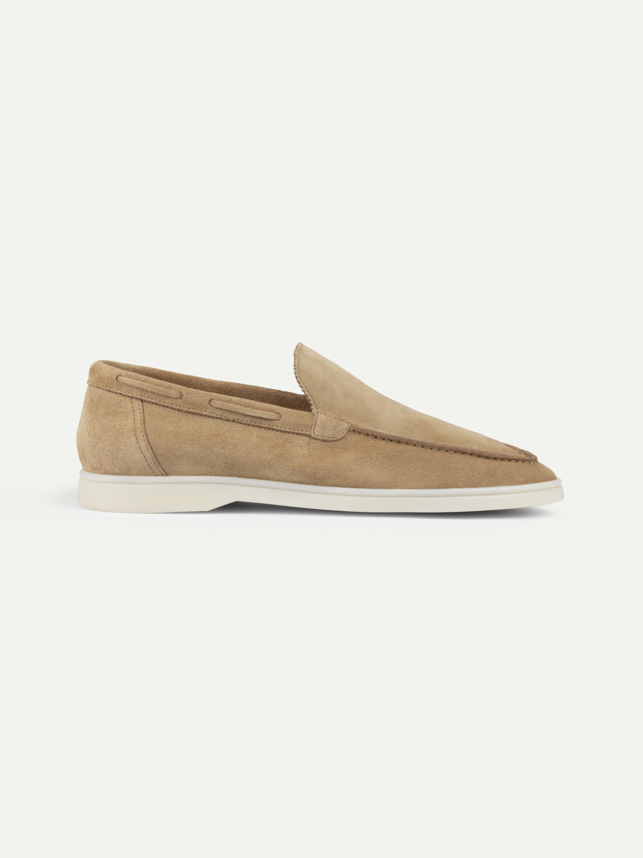 Dark Taupe Yacht Loafers – Positano Life