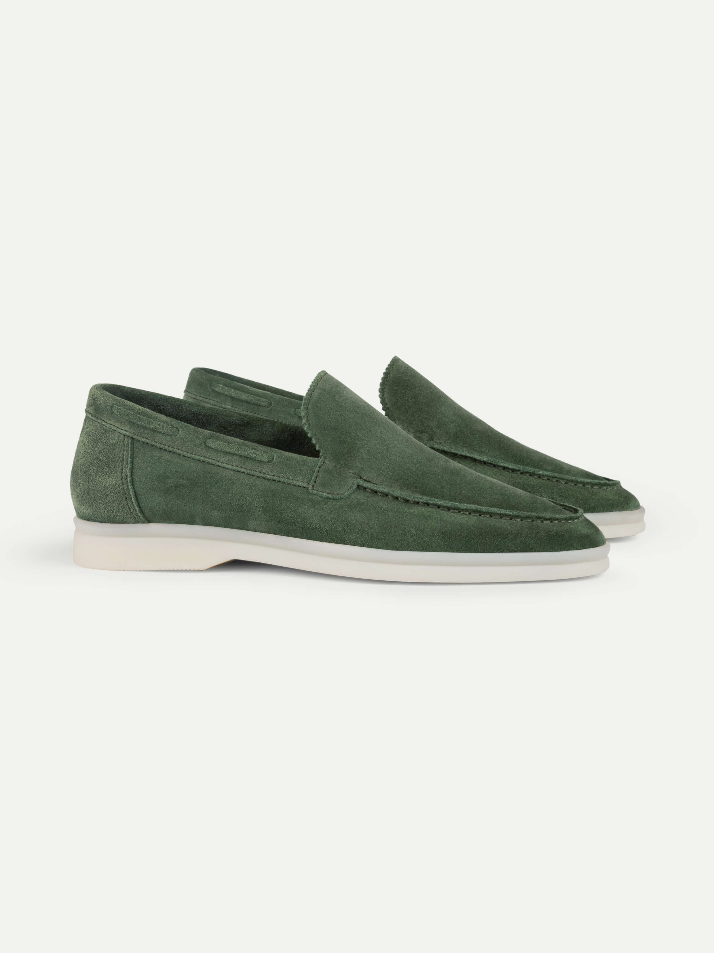 Lady Deep Forest Yacht Loafers – Positano Life