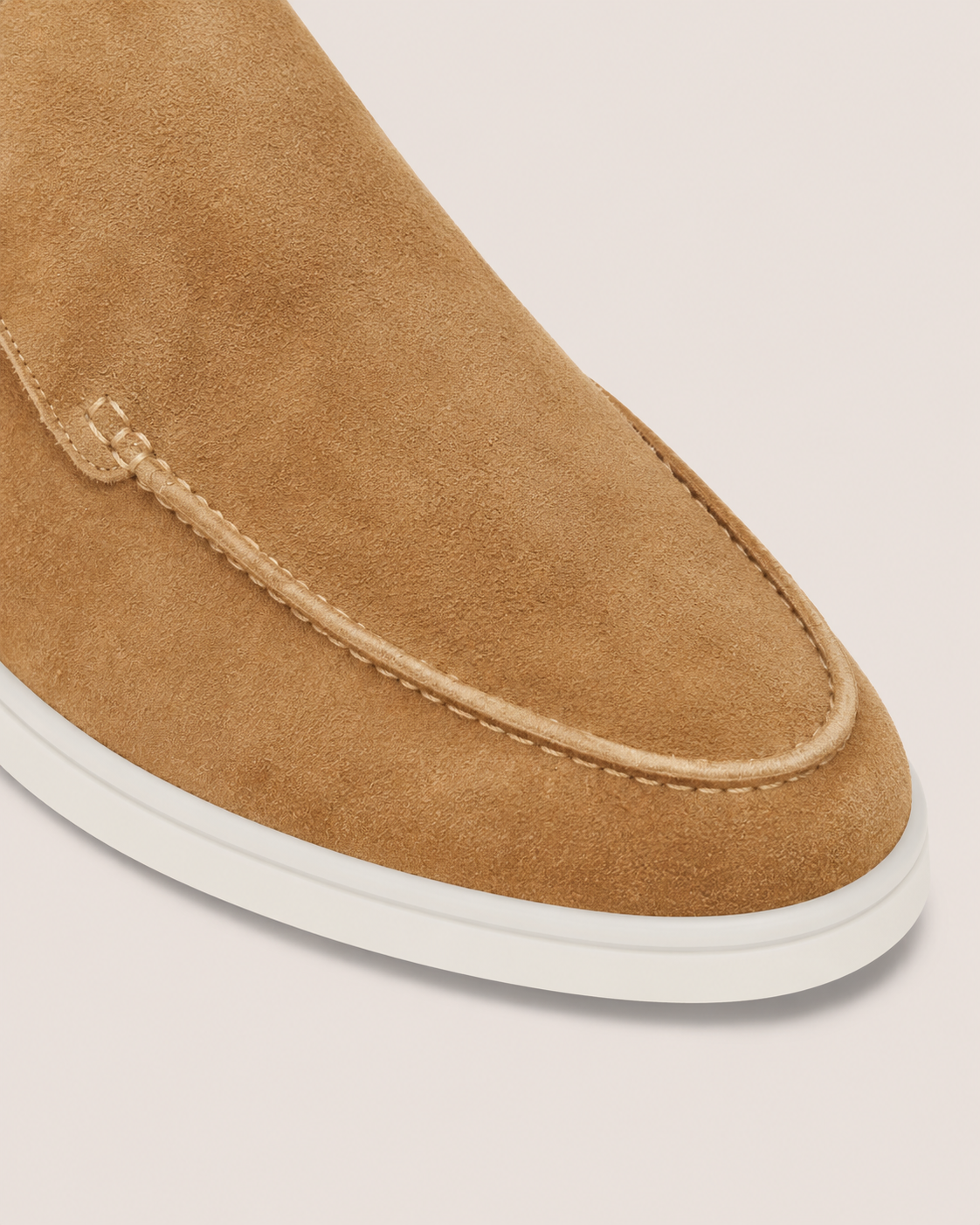 Moreno Suede City Loafer Camel – Positano Life