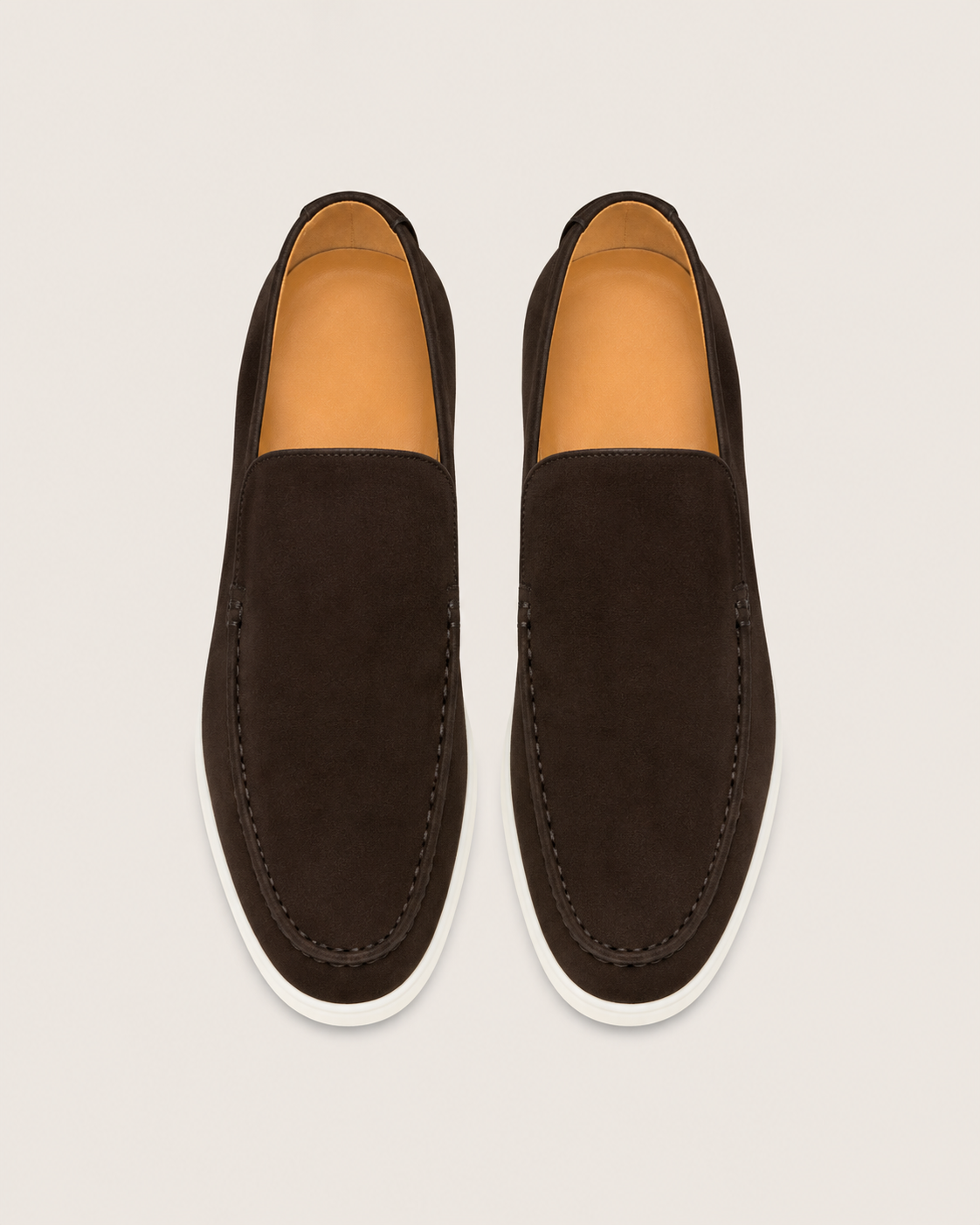 Moreno Suede City Loafer Dark Coffee – Positano Life