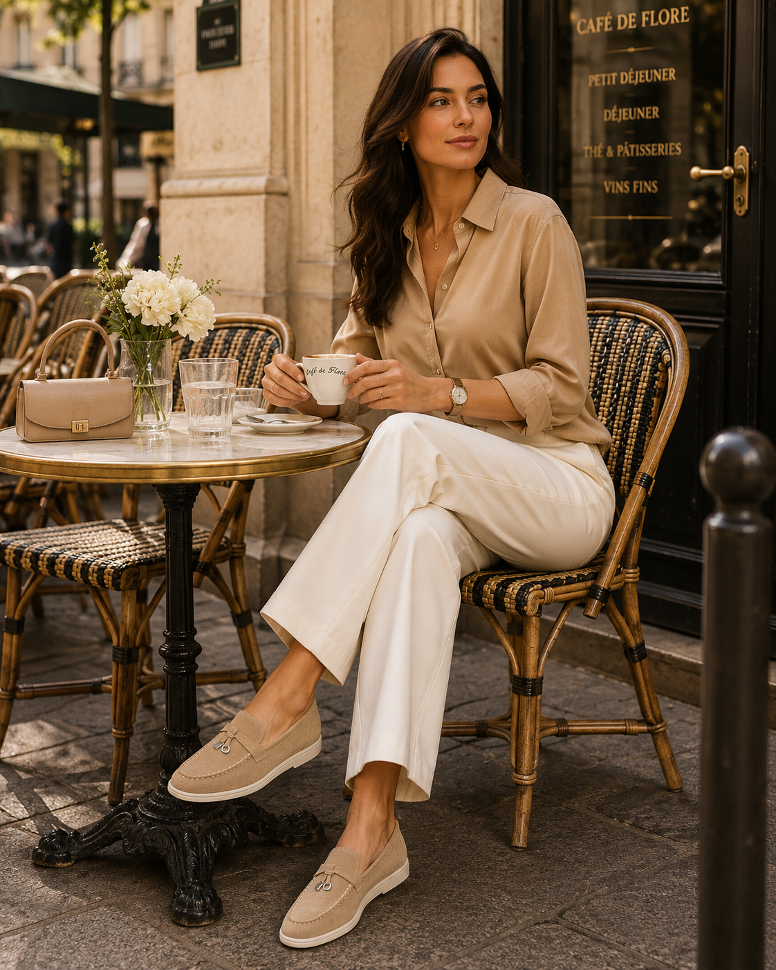 Lady Caramel Buckle Loafer – Positano Life
