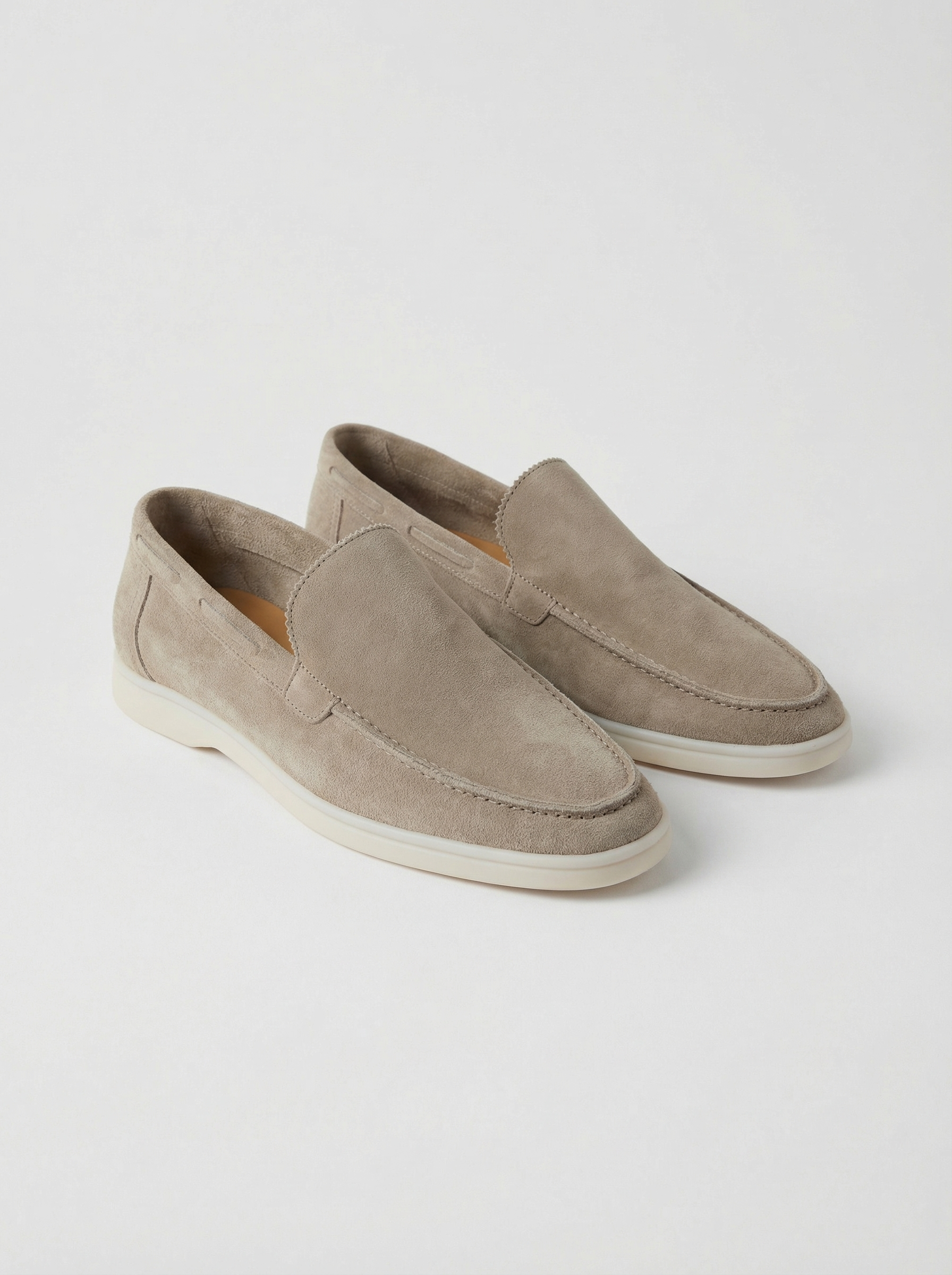 Light Grey Yacht Loafers – Positano Life